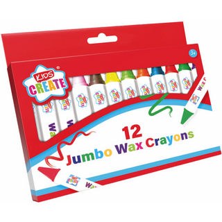 Ig Design 12 Pack Jumbo Wax Crayons CYON/3
