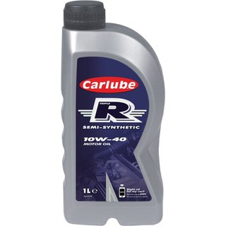 Carlube Triple R 10W-40 Semi-Synthetic Engine Oil 1 litre XRD001