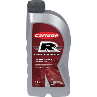 Carlube Triple R 5W-40 Fully Synthetic Oil 1 litre XRF001