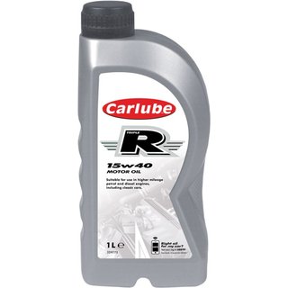 Carlube Triple R 15W-40 High Mileage Oil 1 litre XRH001