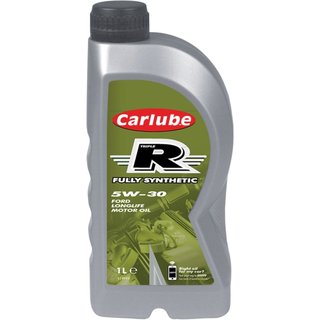 Carlube Triple R 5W-30 Fully Synthetic Ford Oil 1 litre XRJ001