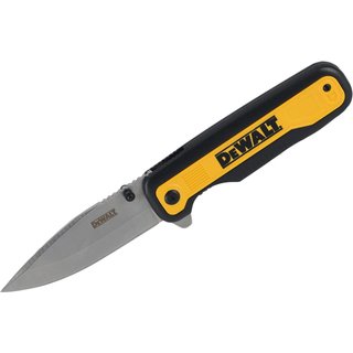 DEWALT Hand Tools Drop Point Folding Pocket Knife DWHT10993-0
