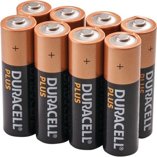 Duracell +100% Plus Power Special Offer AA x 8 S18720 MN1500B8PLUS100SPO