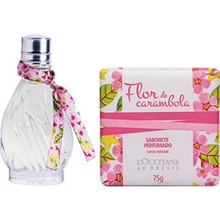 Combo Flor de Carambola: Sabonete e Deo Colônia 15ml