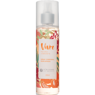 Spray Corporal Perfumado Paixão Vibrante 200ml