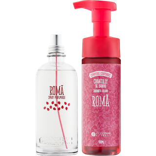 Chantilly de Banho e Spray Perfumado Romã