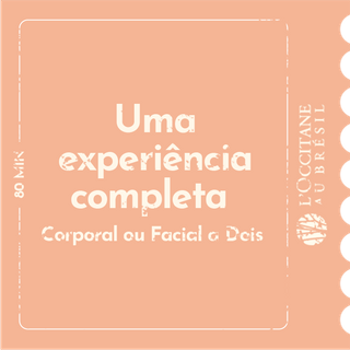 Tratamento a Dois 80 minutos + Adicional Massagem nos Pés