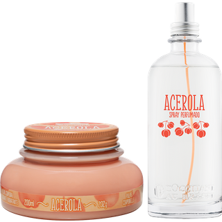 Duo Hidratação e Spray Perfumado Acerola