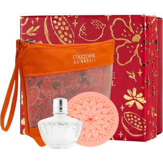 Presente Ninfa das Águas: Sabonete, Deo Colônia e Nécessaire