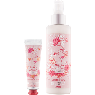 Combo Hidratação Ninfa das Águas Fascínio: Bruma e Sérum de Mãos