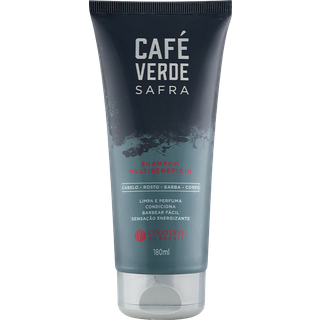 Shampoo Multibenefício Café Verde Safra 180ml