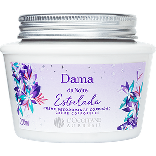 Creme Desodorante Corporal Dama da Noite Estrelada 200ml