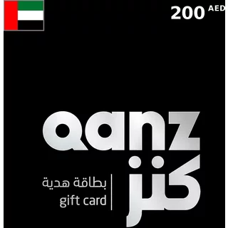 Buy QANZ Gift Card 200 AED UNITED ARAB EMIRATES - Instant Delivery | Aussui