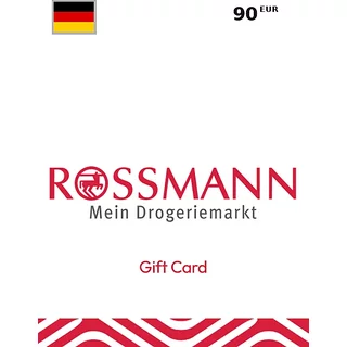 Buy Rossmann Gift Card 90 EUR GERMANY - Instant Delivery | Aussui