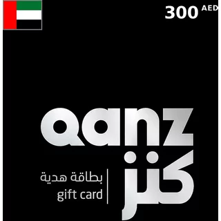 Buy QANZ Gift Card 300 AED UNITED ARAB EMIRATES - Instant Delivery | Aussui