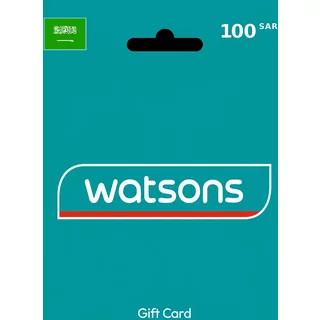 Watsons Gift Card 100 SAR (KSA) – Instant Code | Aussui