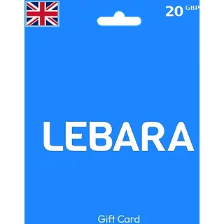 Buy Lebara Gift Card 20 GBP UNITED KINGDOM - Instant Delivery | Aussui