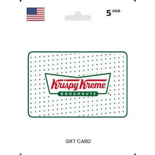 Buy Krispy Kreme Gift Card 5 USD UNITED STATES - Instant Del