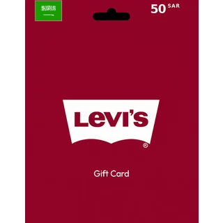 Buy Levi's Gift Card 50 SAR SAUDI ARABIA - Instant Delivery | Aussui