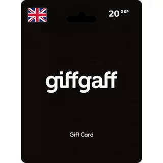 Buy Giff Gaff Gift Card 20 GBP UNITED KINGDOM - Instant Delivery | Aussui