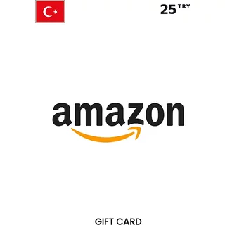 Amazon Gift Card 25 TRY (Türkiye) – Instant Code | Aussui