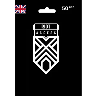 Buy Riot Access 50 GBP | Instant Delivery | Best Price 2026
