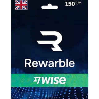 Rewarble Wise Gift Card 150 GBP (UK) – Instant Code | Aussui