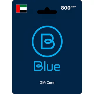 Buy Blue Prepaid Card Gift Card 800 AED UNITED ARAB EMIRATES - Instant Delivery | Aussui