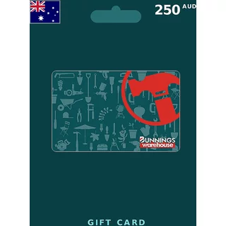Buy Bunnings Warehouse Gift Card 250 AUD AUSTRALIA - Instant Delivery | Aussui