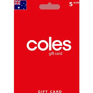 Buy Coles Gift Card 5 AUD AUSTRALIA - Instant Delivery | Aussui