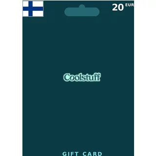 Buy Coolstuff Gift Card 20 EUR FINLAND - Instant Delivery | Aussui