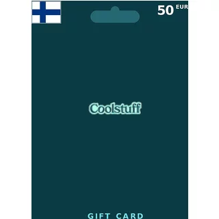 Buy Coolstuff Gift Card 50 EUR FINLAND - Instant Delivery | Aussui