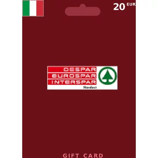 Buy Despar Nordest Gift Card 20 EUR ITALY - Instant Delivery | Aussui