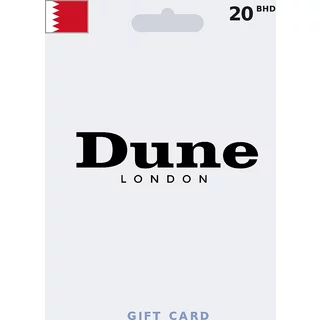 Buy Dune London Gift Card 20 BHD BAHRAIN - Instant Delivery | Aussui