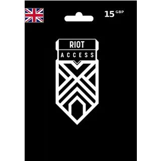 Riot Access Gift Card 15 GBP (UK) – Instant Code | Aussui