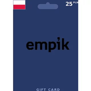 Buy Empik Gift Card 25 PLN POLAND - Instant Delivery | Aussui