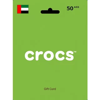 Buy Crocs Gift Card 50 AED UNITED ARAB EMIRATES - Instant Delivery | Aussui