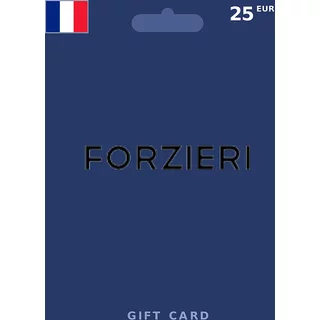 Buy FORZIERI Gift Card 25 EUR FRANCE - Instant Delivery | Aussui