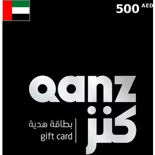 Buy QANZ Gift Card 500 AED UNITED ARAB EMIRATES - Instant Delivery | Aussui