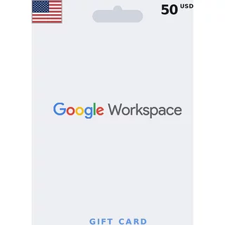Buy Google Workspace Gift Card 50 USD UNITED STATES - Instant Delivery | Aussui