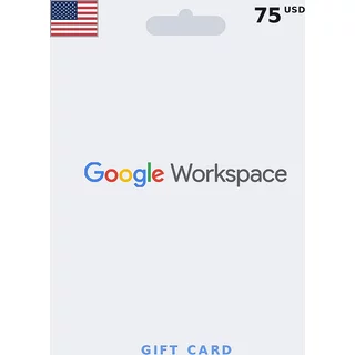 Buy Google Workspace Gift Card 75 USD UNITED STATES - Instant Delivery | Aussui