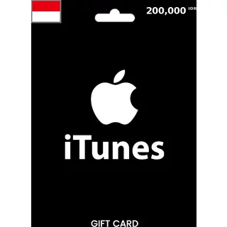 Buy App Store & iTunes Gift Card 200000 IDR INDONESIA - Instant Delivery | Aussui