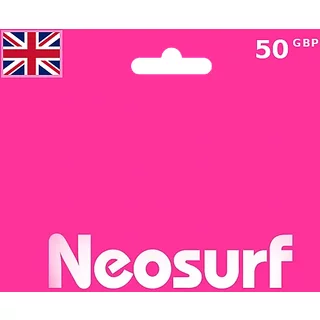 Buy Neosurf Gift Card 50 GBP | Instant Delivery