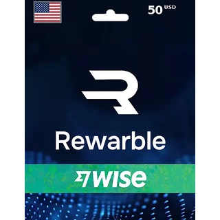 Rewarble Wise Gift Card 50 USD (US) – Instant Code | Aussui