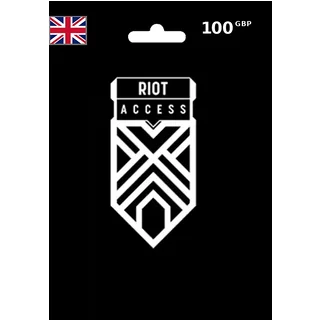 Riot Access Gift Card 100 GBP (UK) – Instant Code | Aussui