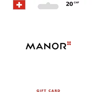 Buy Manor Gift Card 20 CHF SWITZERLAND - Instant Delivery | Aussui