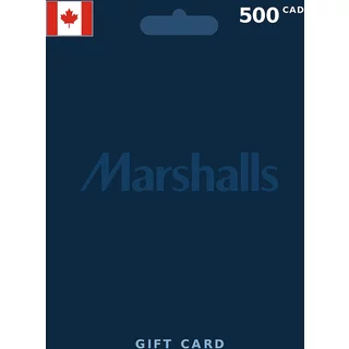 Buy Marshalls Gift Card 500 CAD CANADA - Instant Delivery | Aussui