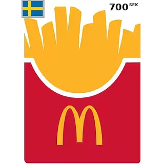 Buy McDonalds Gift Card 700 SEK SWEDEN - Instant Delivery | Aussui