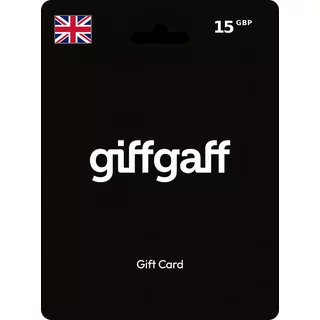 Giff Gaff Gift Card 15 GBP (UK) – Instant Code | Aussui