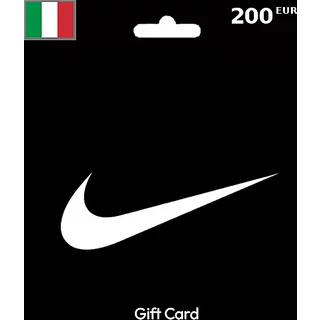 Buy Nike Gift Card 200 EUR ITALY - Instant Delivery | Aussui